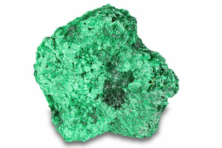 Silky Fibrous Malachite Cluster - DR Congo #294629